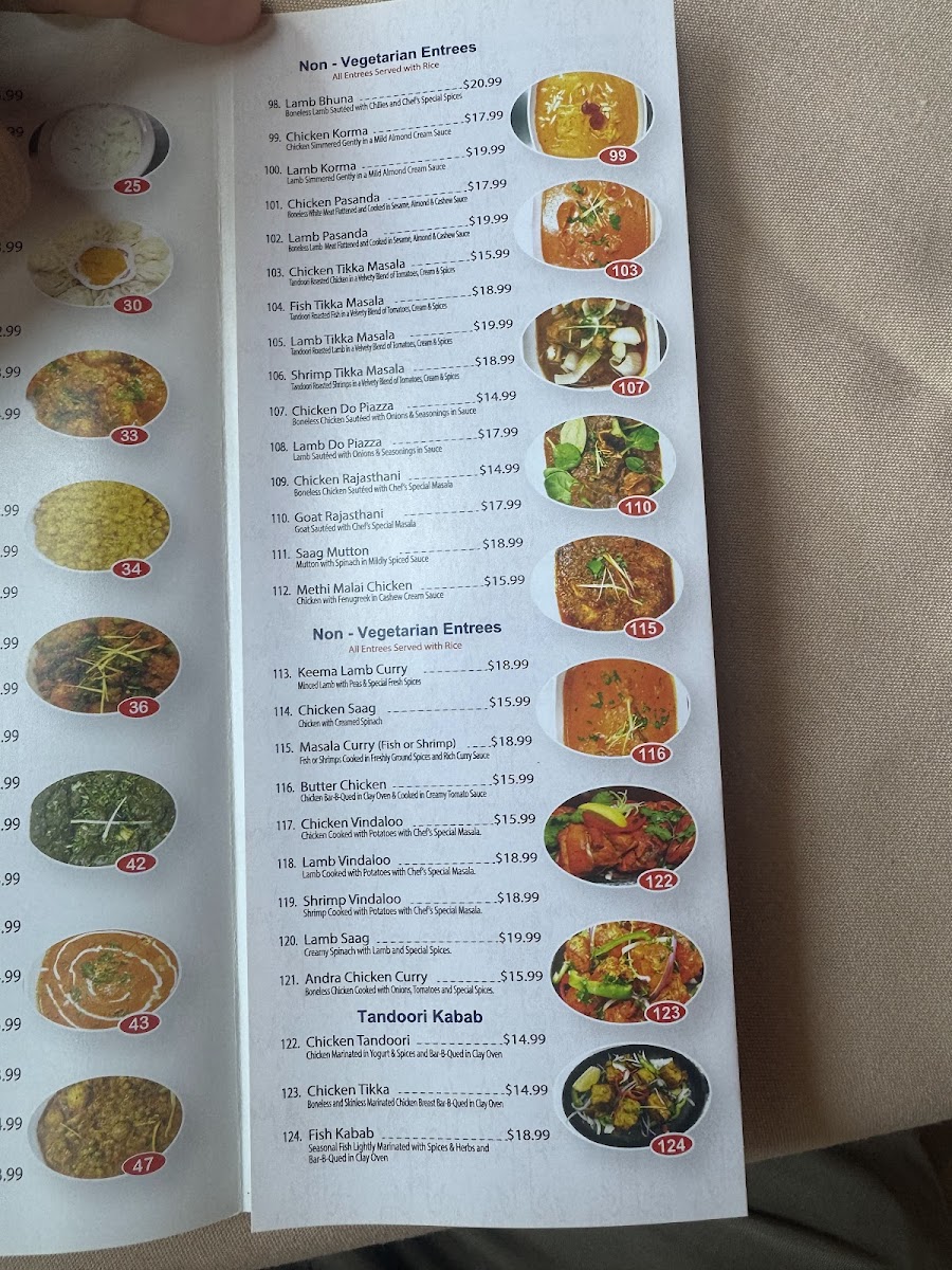 Menu New Flavor Of India-3