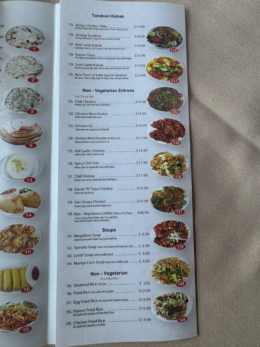 Menu New Flavor Of India-4
