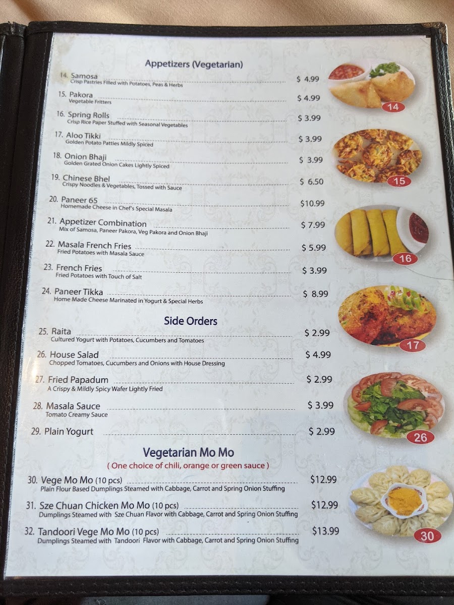 Menu New Flavor Of India-5