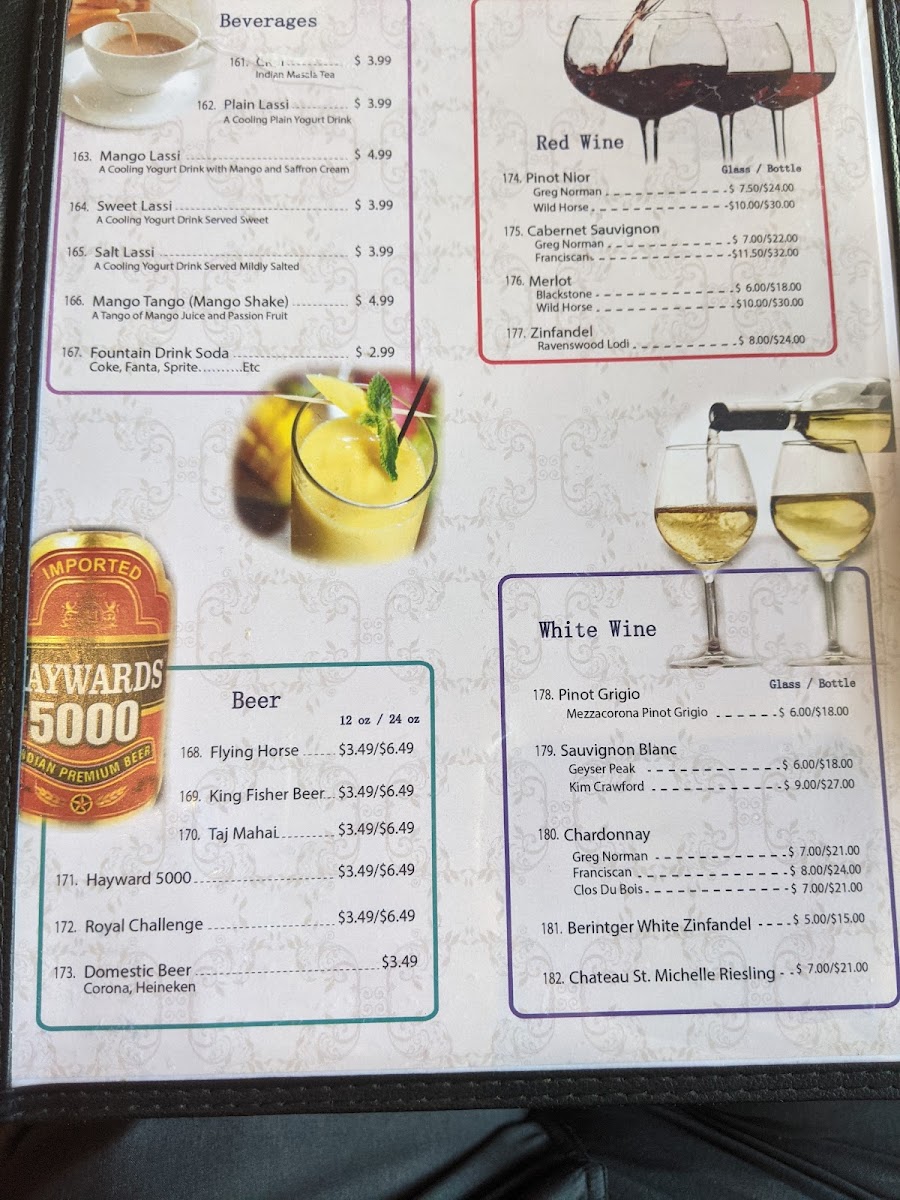 Menu New Flavor Of India-8
