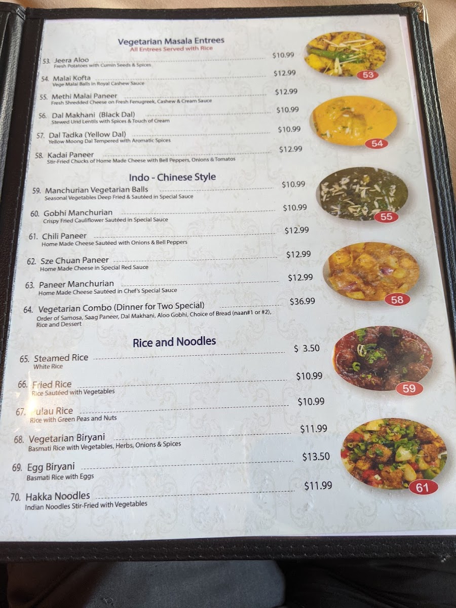 Menu New Flavor Of India-9