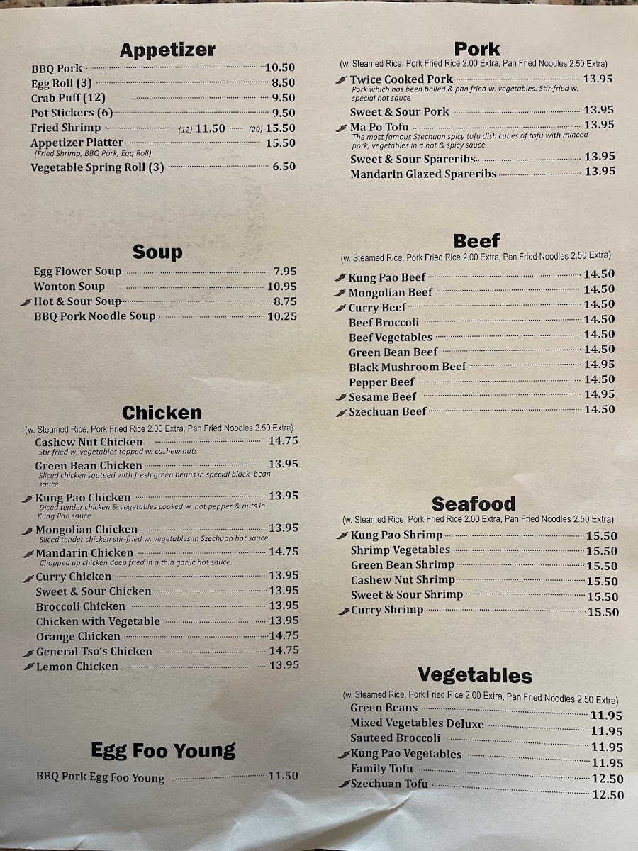 Menu New Happy Fortune | Chinese Restaurant-2