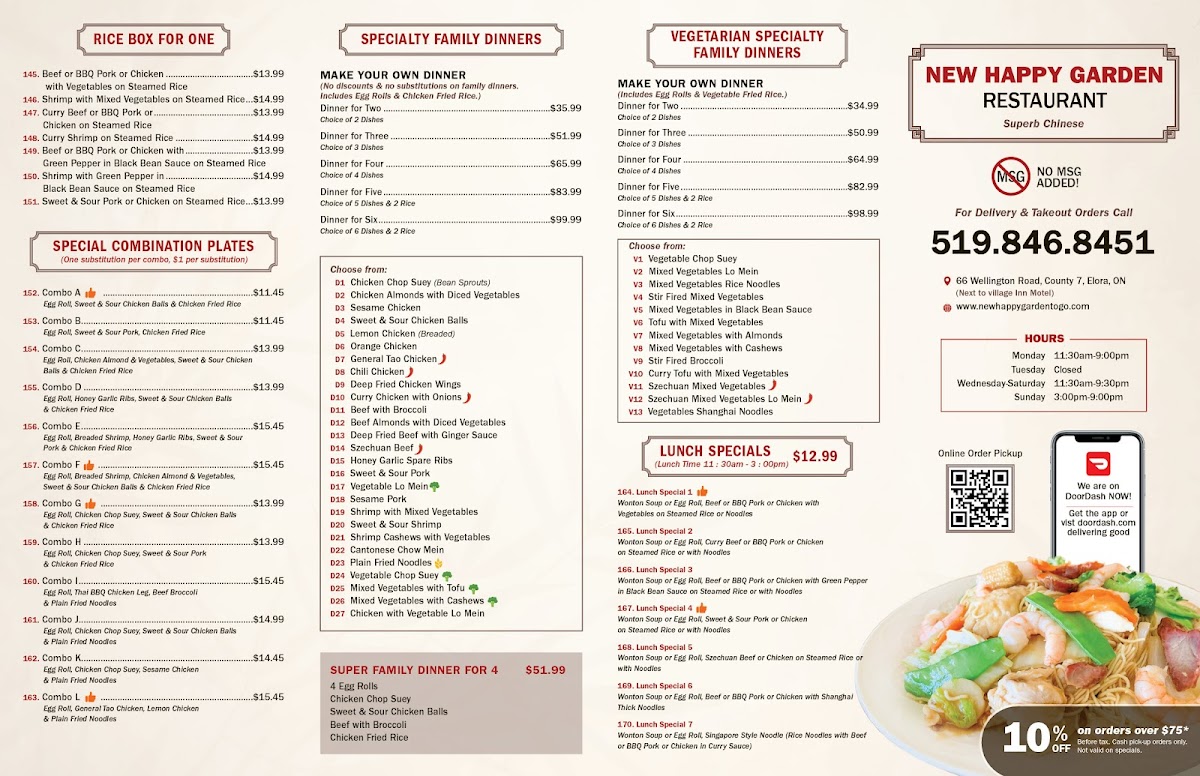 Menu New Happy Garden-2