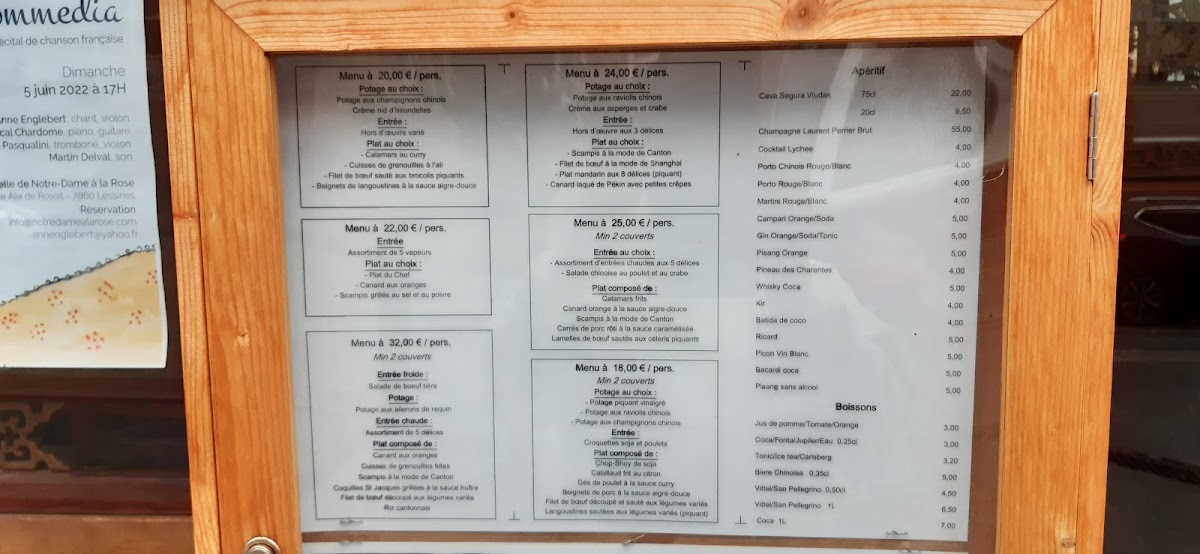 Menu New International-2