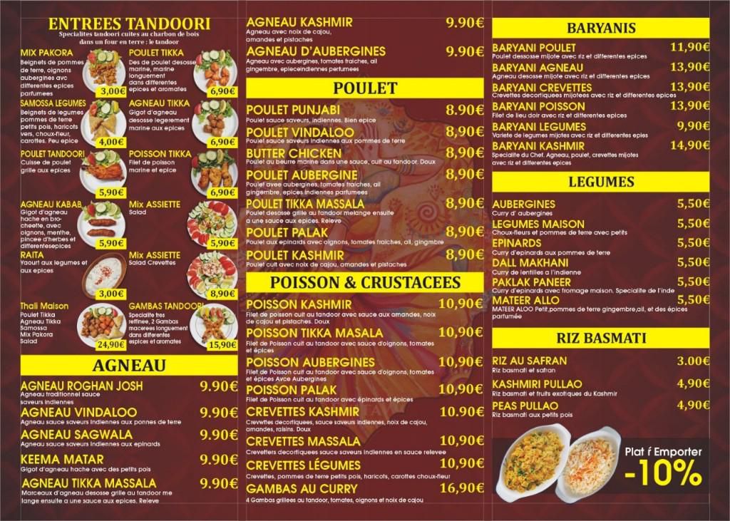 Menu New Kashmir-4