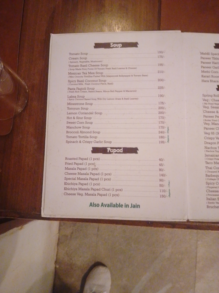 Menu New Mehfil Multicuisine Restaurant-8