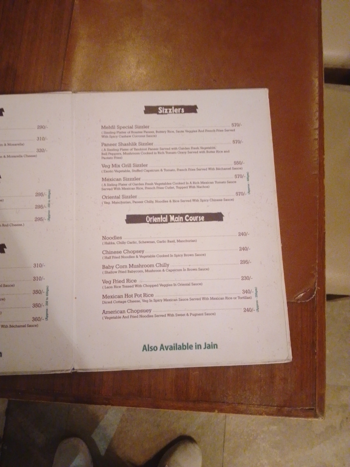 Menu New Mehfil Multicuisine Restaurant-9