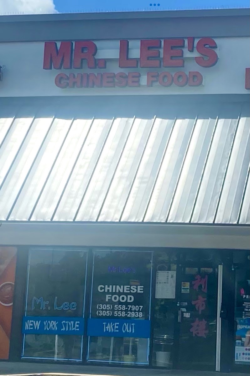 New Mr Lee's Chinese Restaurant