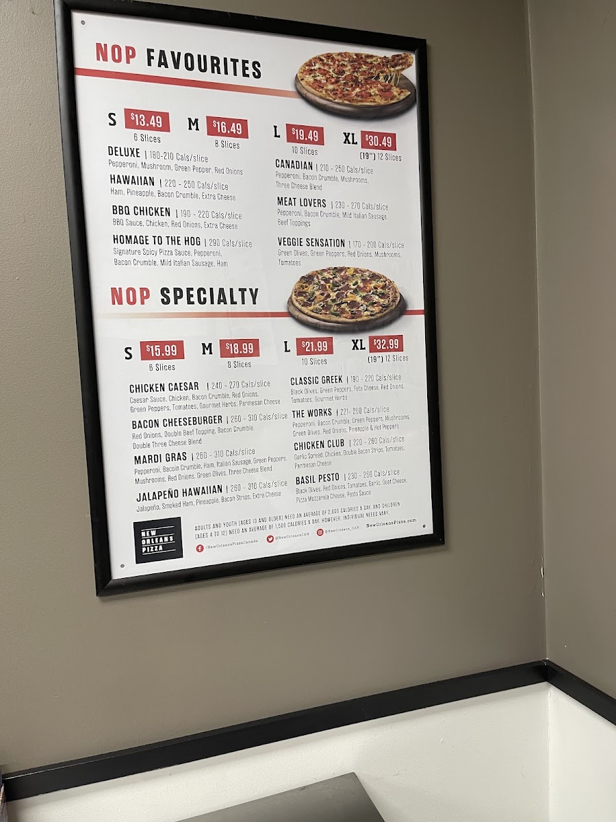Menu New Orleans Pizza-5