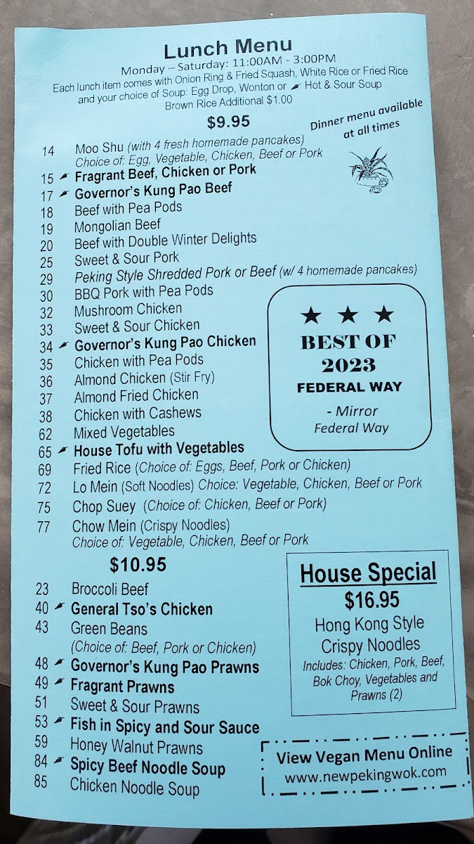 Menu New Peking Wok-7
