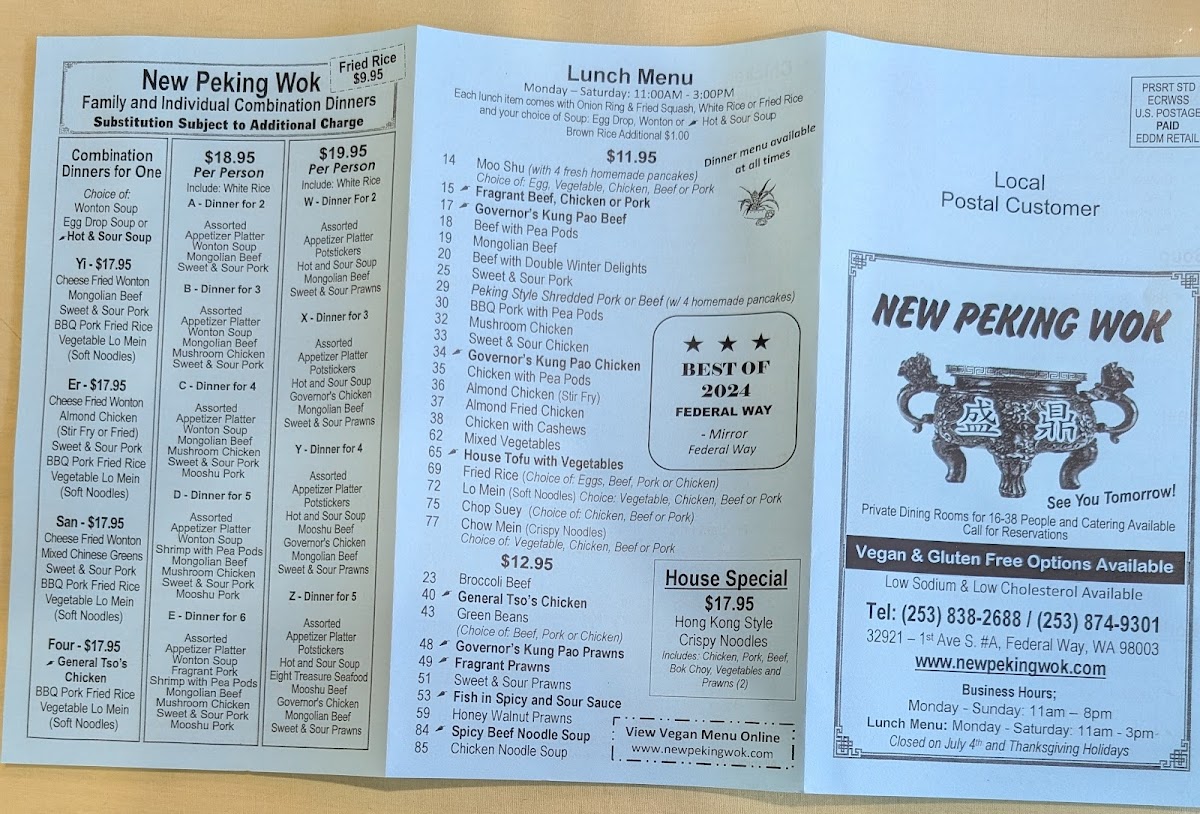 Menu New Peking Wok-9