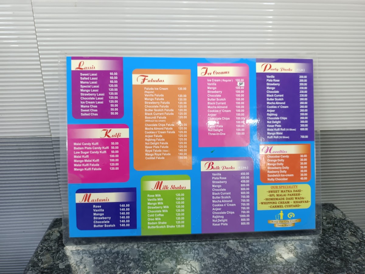 Menu New Poona Cold Drink House-4