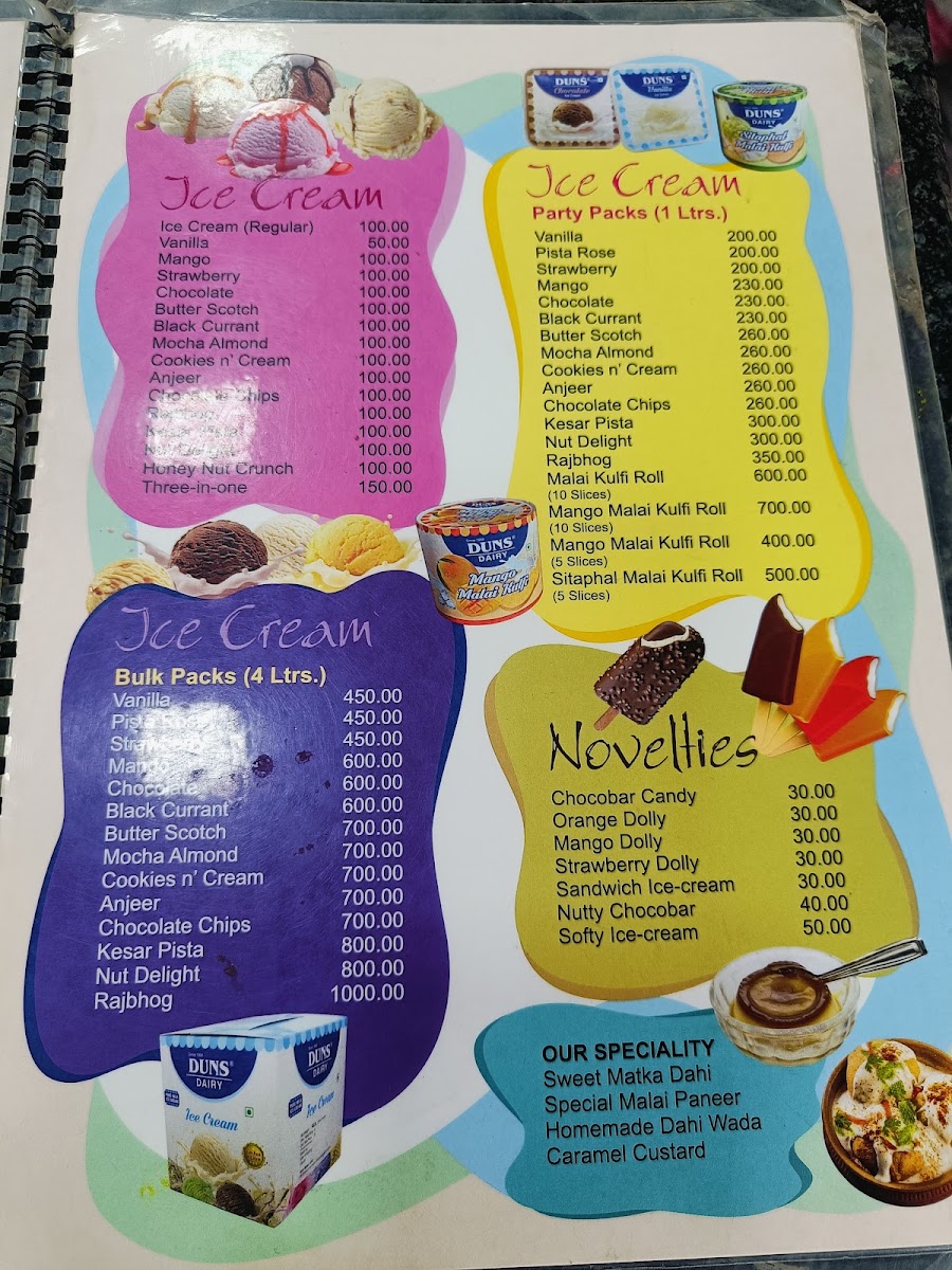 Menu New Poona Cold Drink House-5