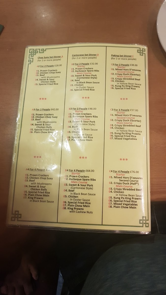 Menu New Princess Garden-4