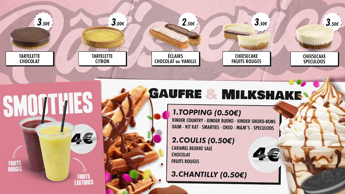 Menu New School Tacos - Cannes-5