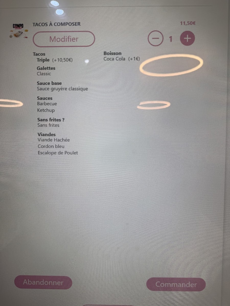 Menu New School Tacos - Marseille-10