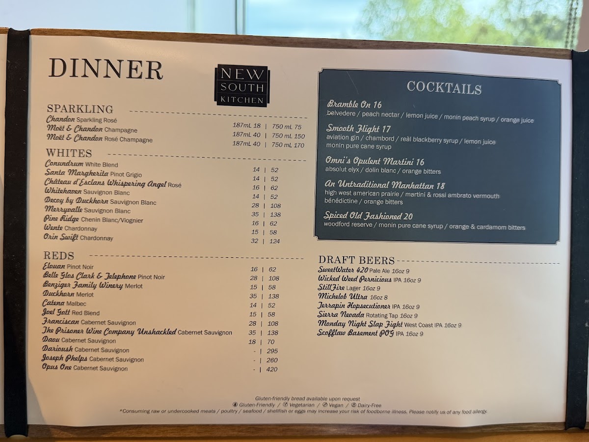 Menu New South Kitchen-2