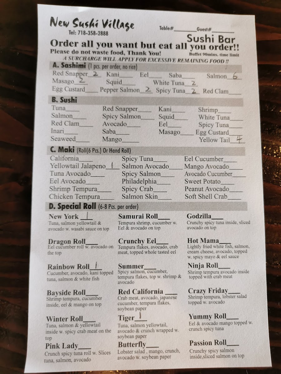 Menu New Sushi Village-6