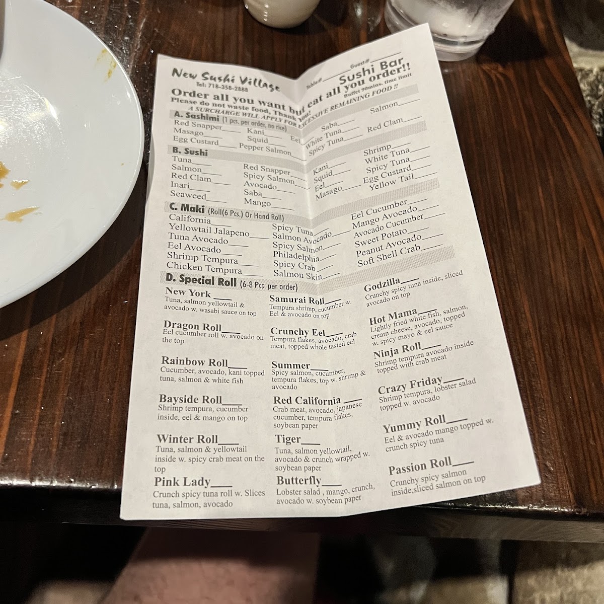 Menu New Sushi Village-8