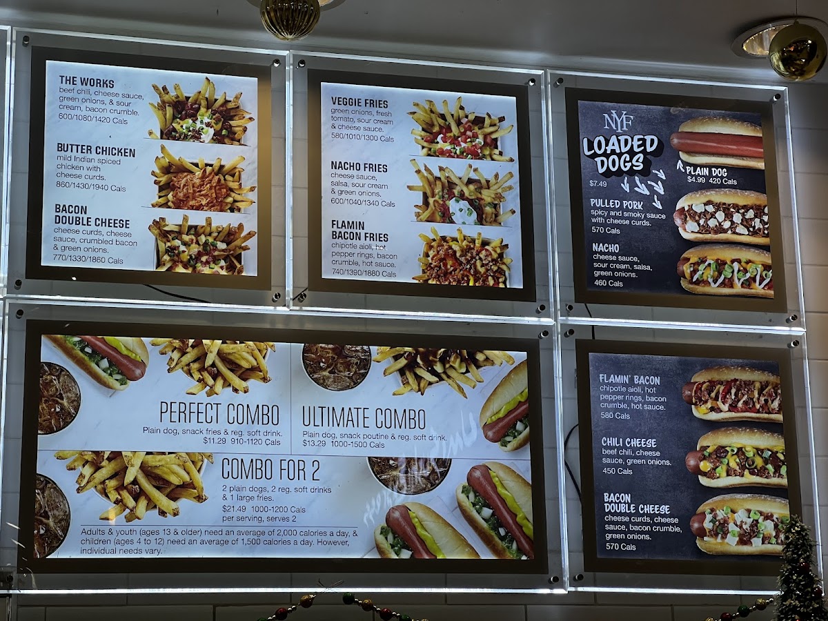 Menu New York Fries Lansdowne Place-2