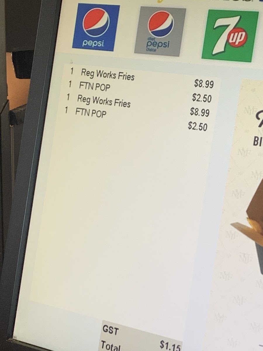 Menu New York Fries Park Place-1