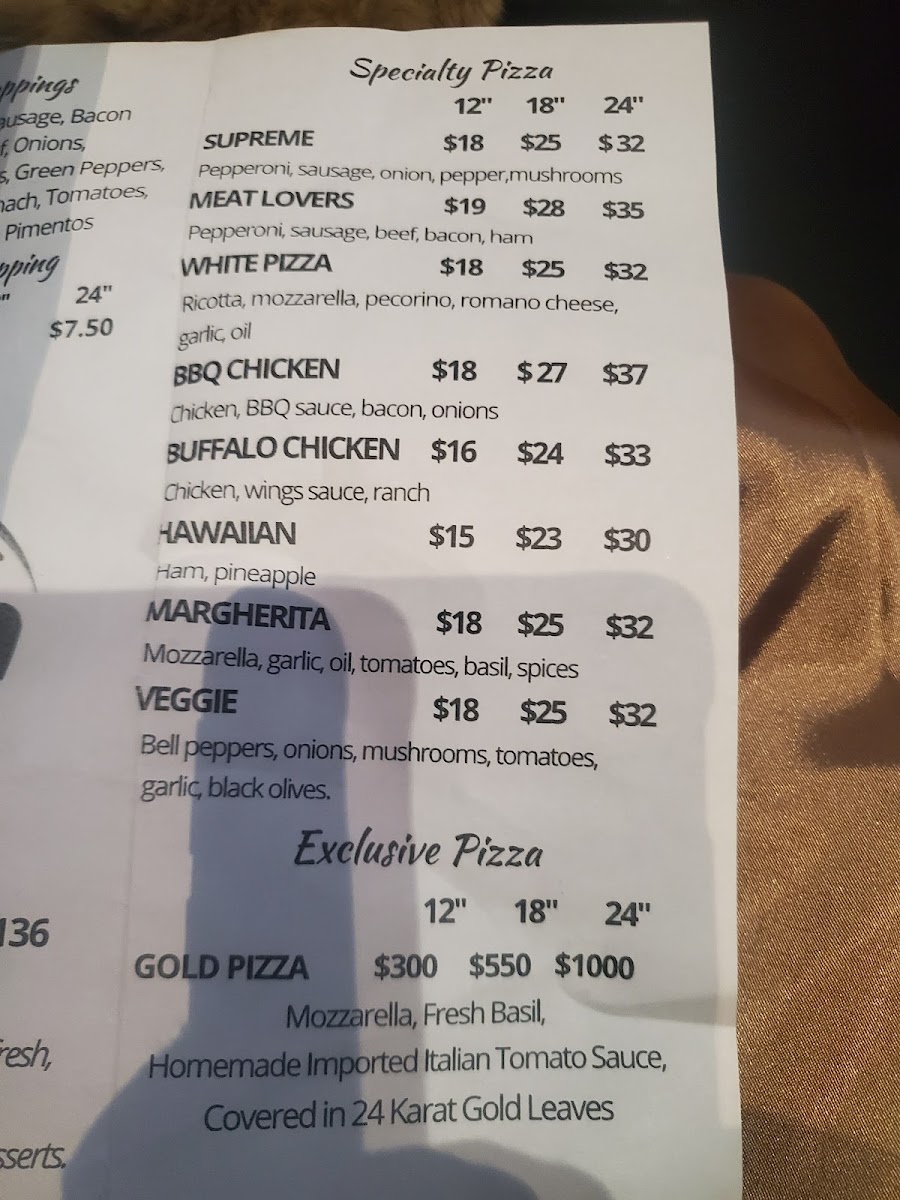 Menu New York Pizza Company, East Ridge-8