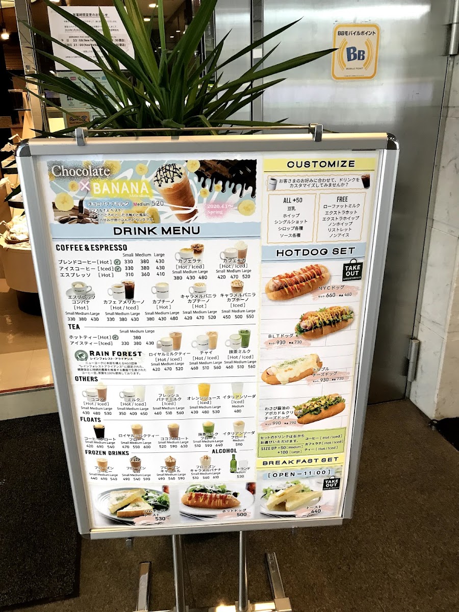 Menu New Yorker's Cafe-5