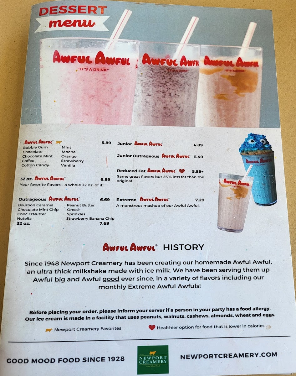 Menu Newport Creamery-3