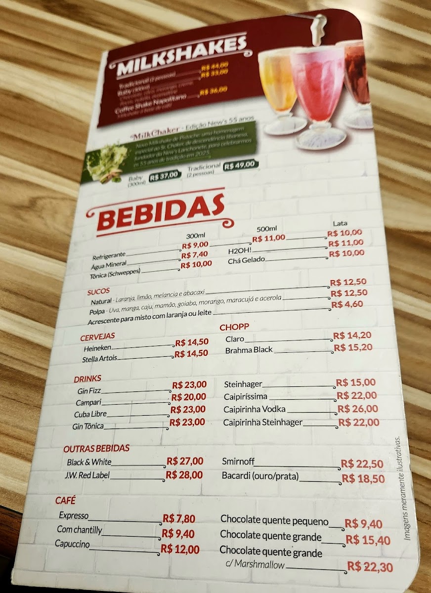 Menu New's Lanchonete-2