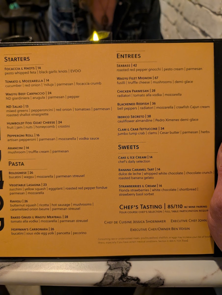 Menu Next Door-1