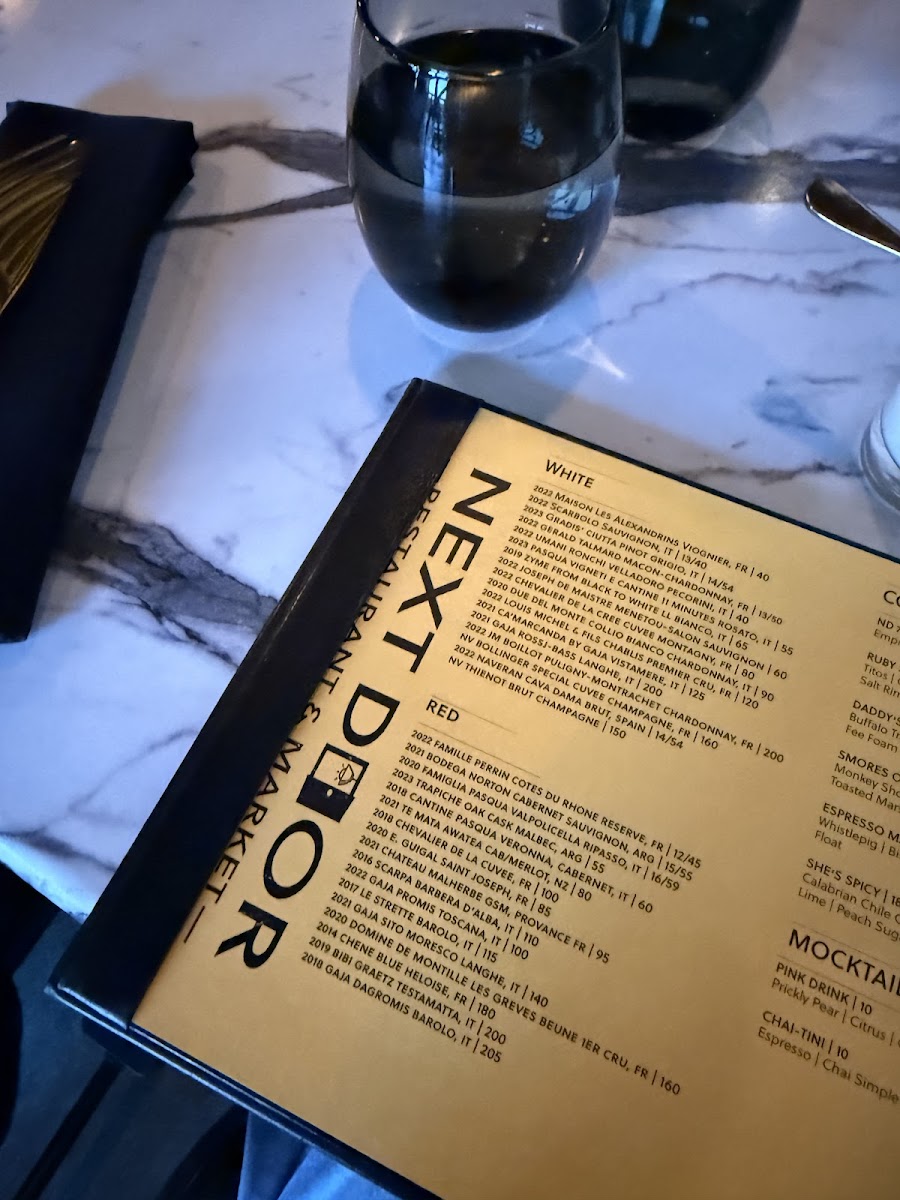 Menu Next Door-2