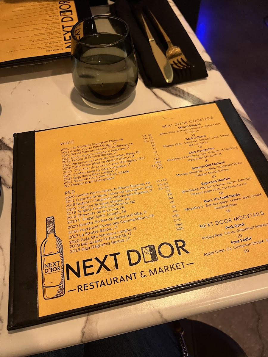 Menu Next Door-4