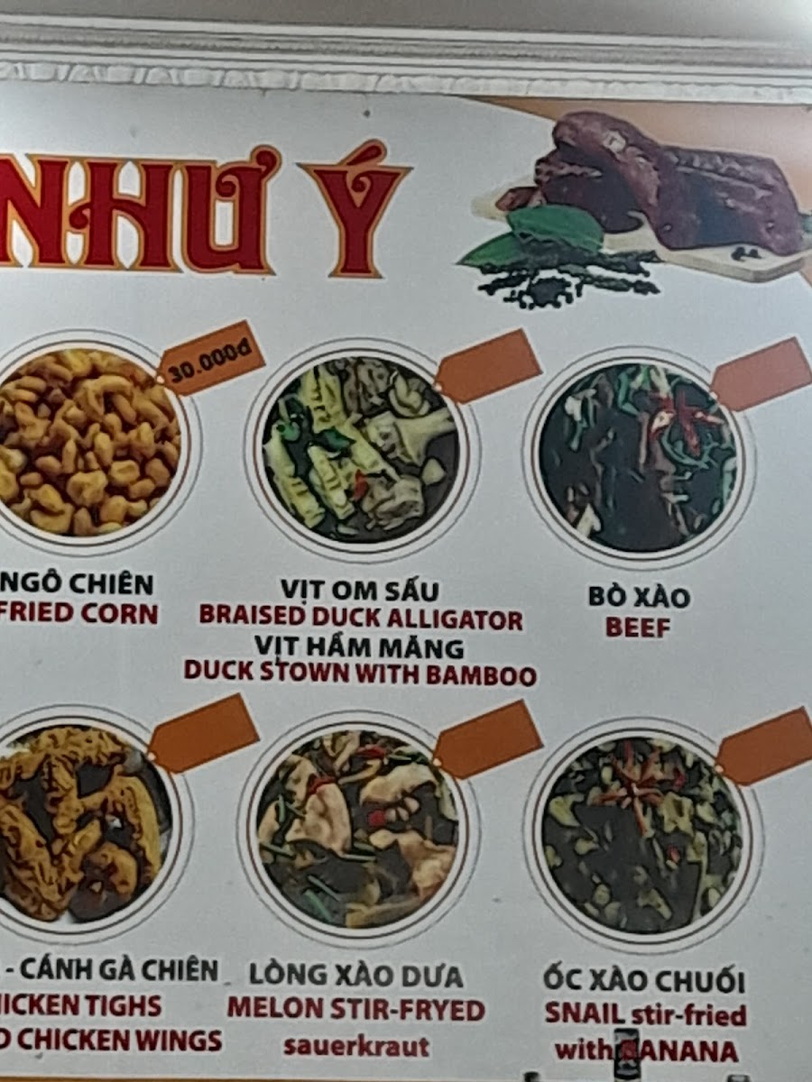 Menu Nhà Hàng Hiền Lương-2