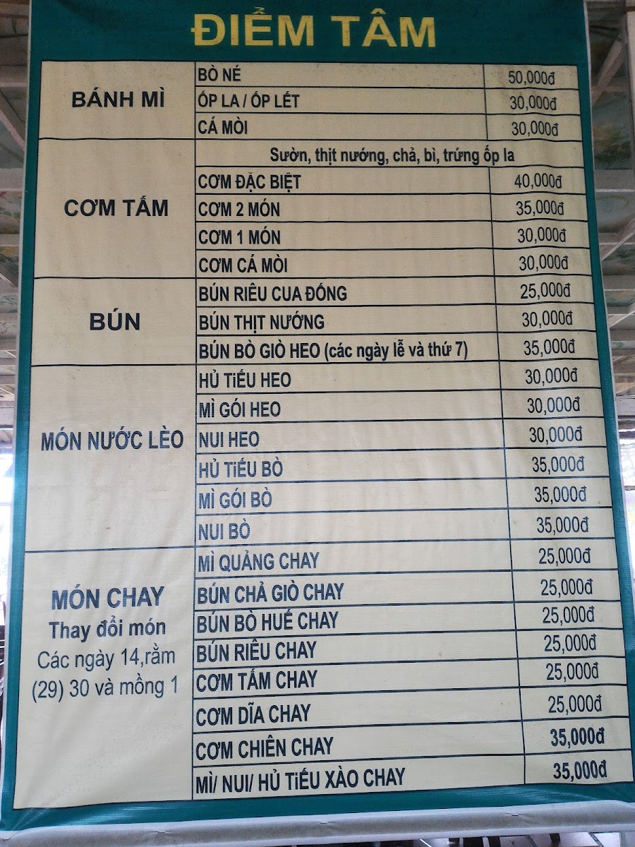 Menu Nhà Hàng Sương Mai-8