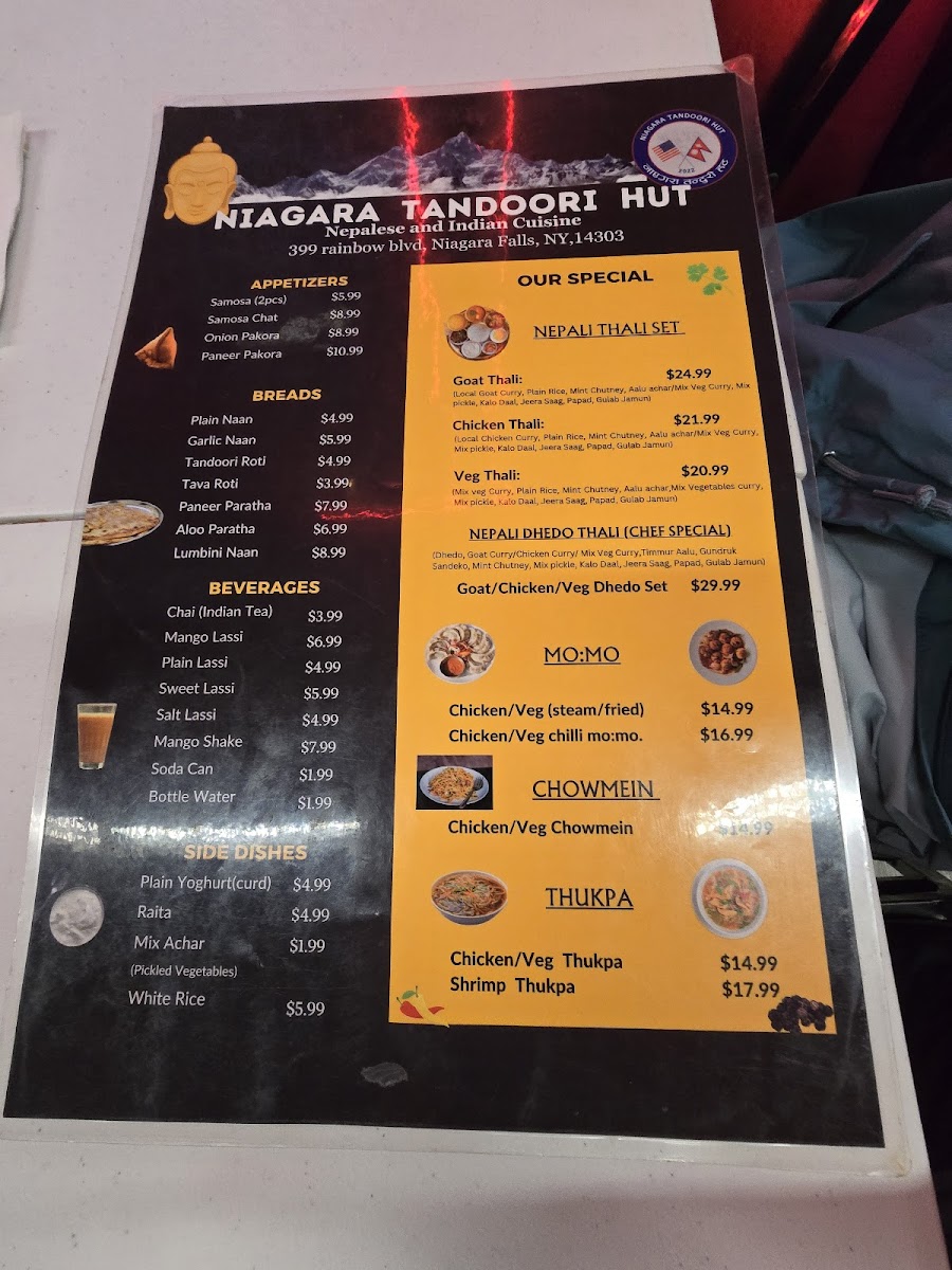 Menu Niagara Tandoori Hut-3