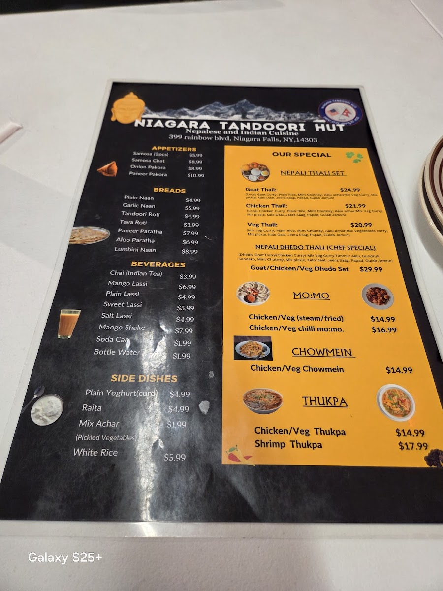 Menu Niagara Tandoori Hut-4
