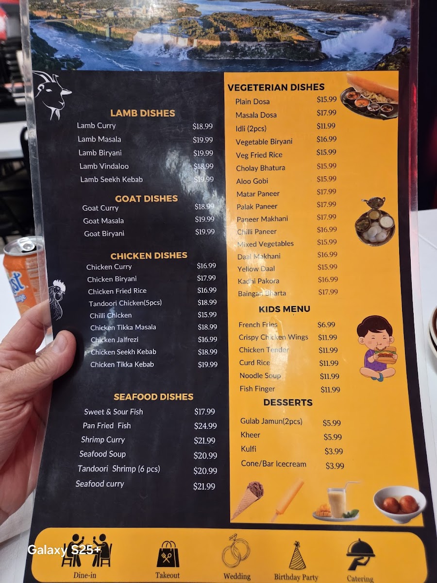 Menu Niagara Tandoori Hut-5