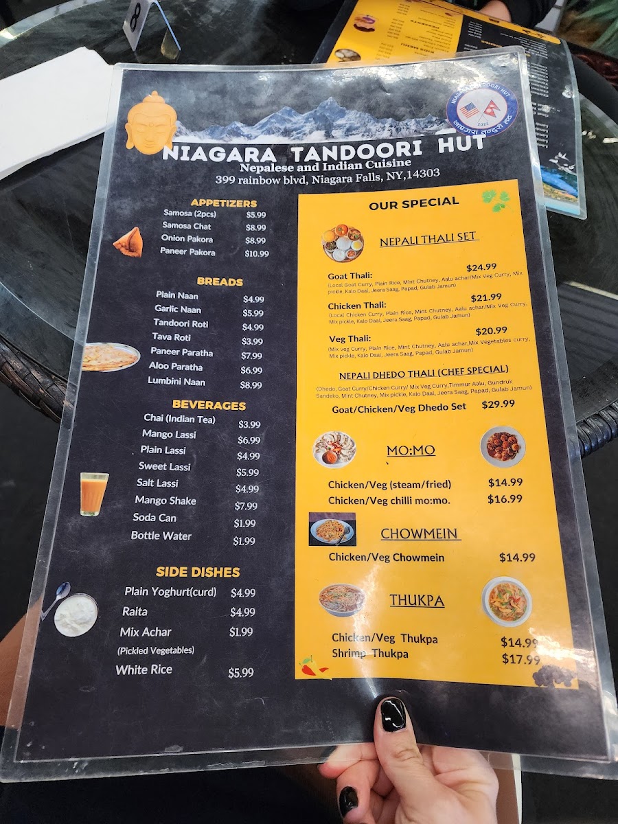 Menu Niagara Tandoori Hut-6