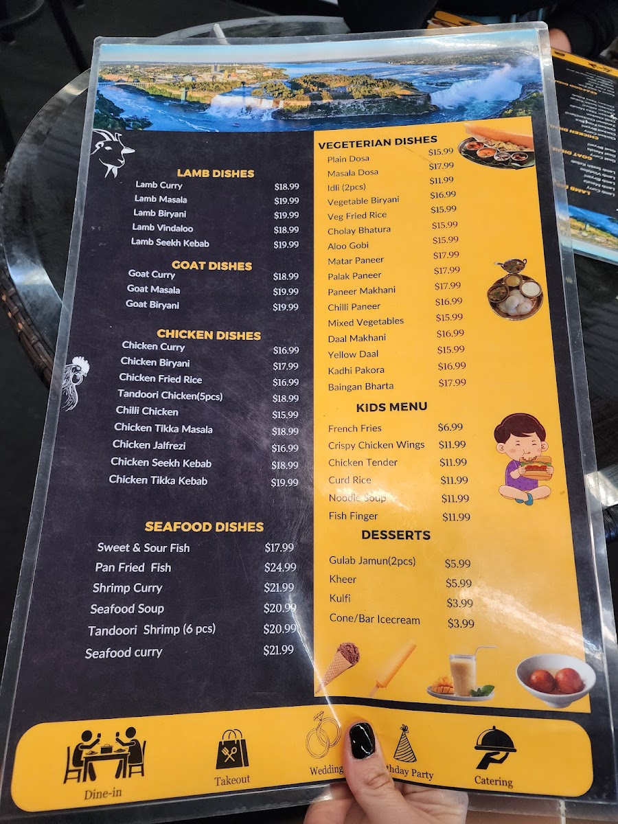 Menu Niagara Tandoori Hut-8