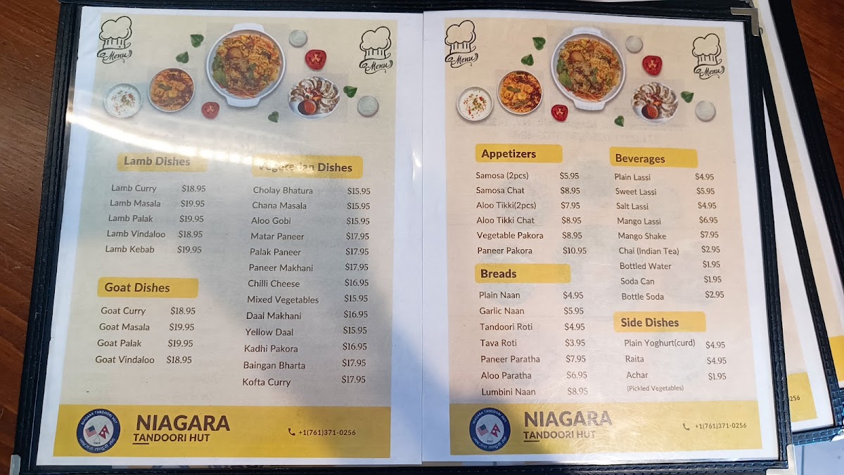 Menu Niagara Tandoori Hut-9