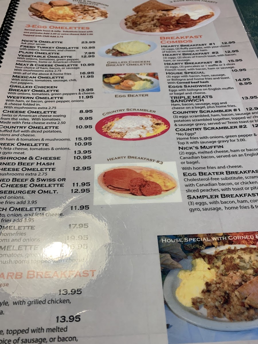 Menu Nick's Family Cafe-10