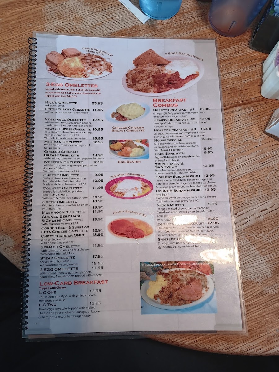 Menu Nick's Family Cafe-4