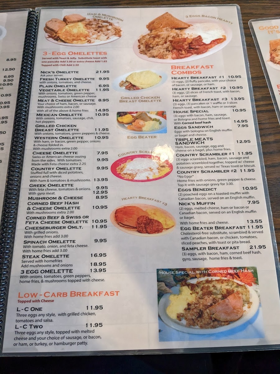 Menu Nick's Family Cafe-7
