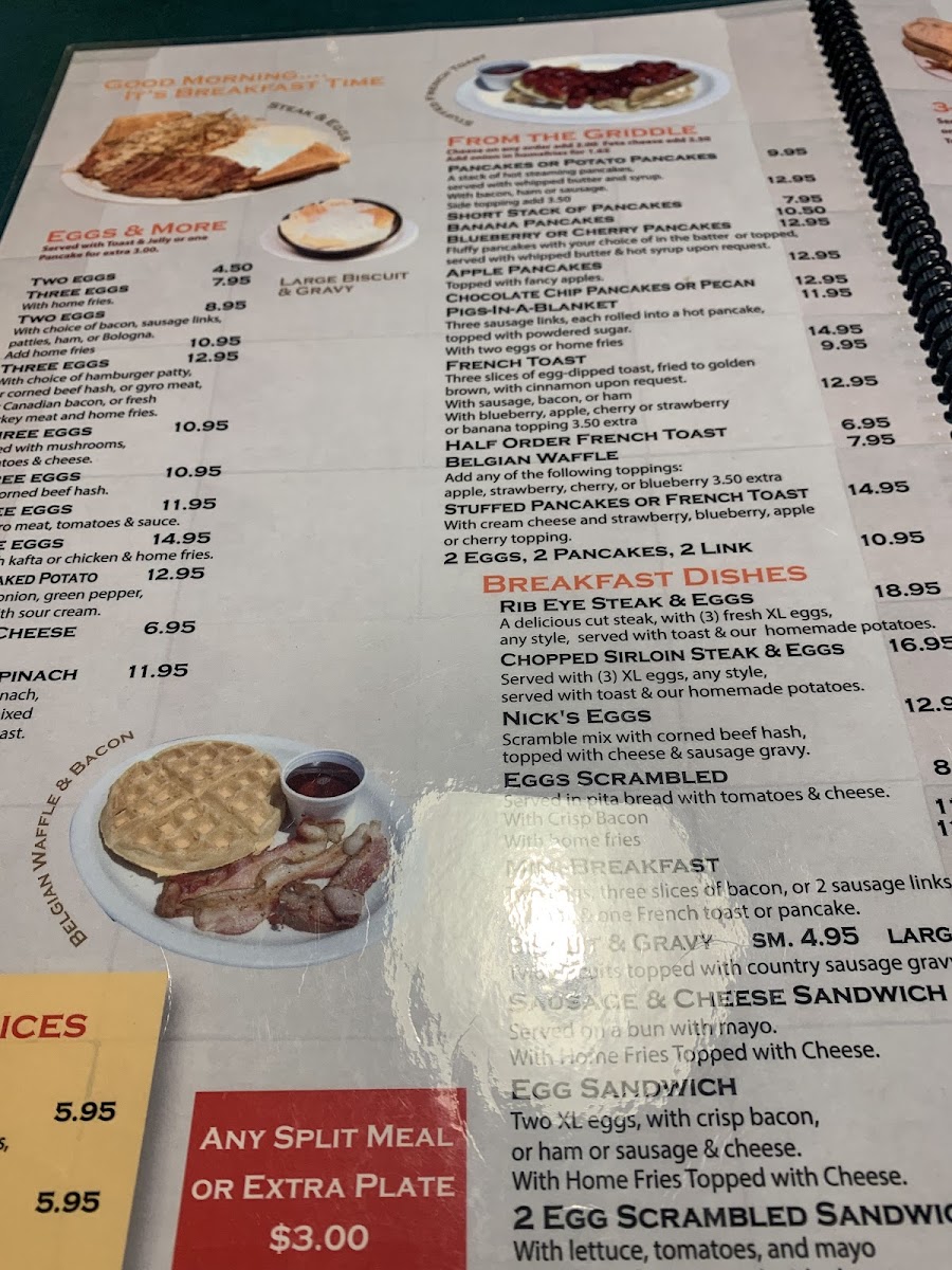 Menu Nick's Family Cafe-8