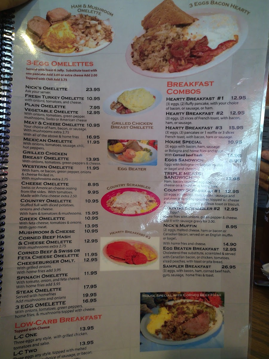 Menu Nick's Family Cafe-9