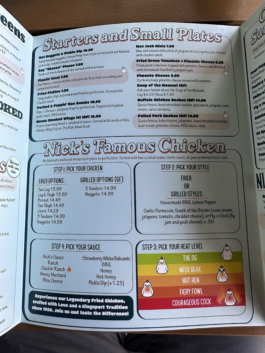 Menu Nick's Restaurant-8