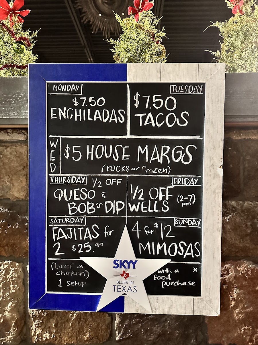 Menu Nico's Tex-Mex Cantina-2