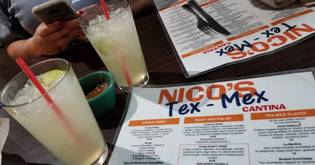 Menu Nico's Tex-Mex Cantina-9