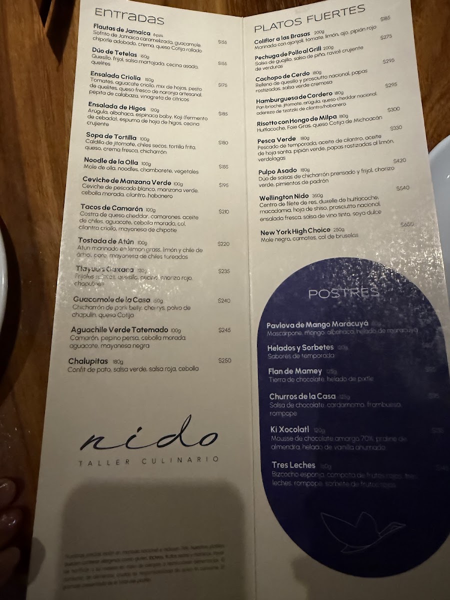 Menu Nido Taller Culinario-10
