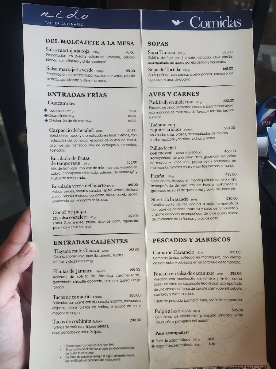 Menu Nido Taller Culinario-8